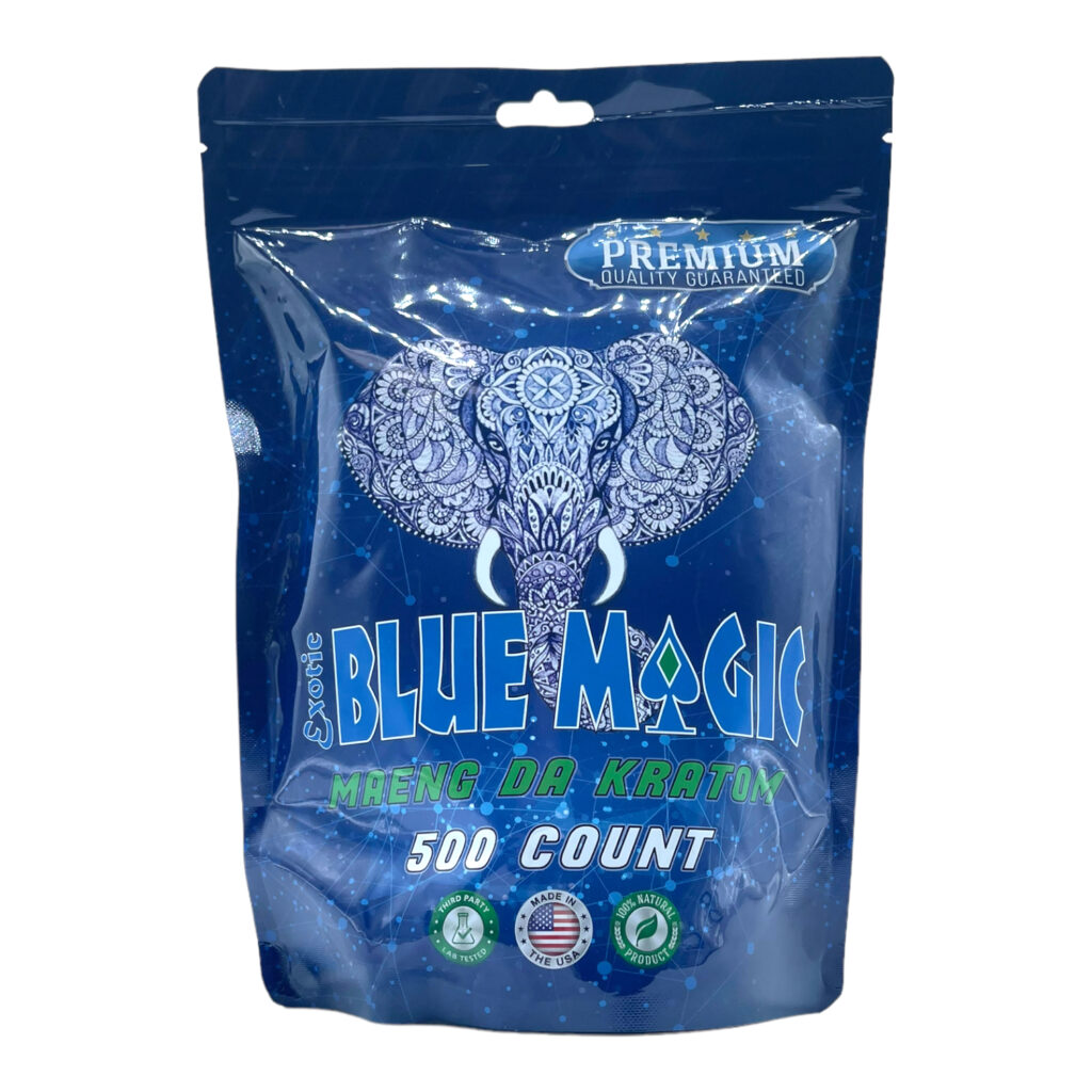 Buy Blue Magic Maeng Da Kratom Capsules Ct