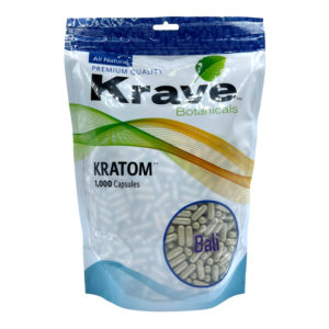 Krave Bali Kratom Capsules