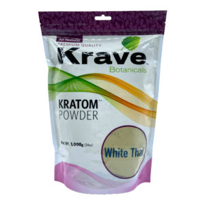 Krave White Thai Kratom Powder