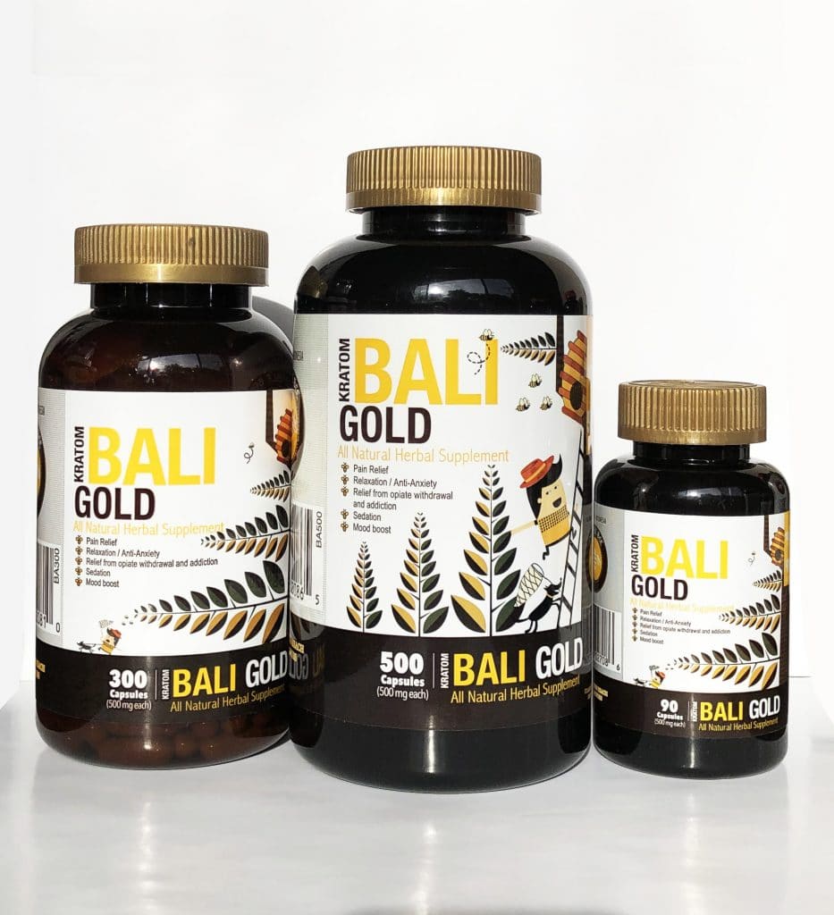 Bumble Bee Bali Gold Capsule — Payless Kratom