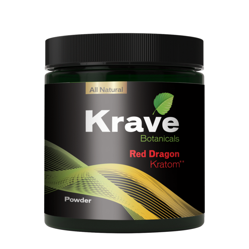 Krave Red Dragon Kratom Powder