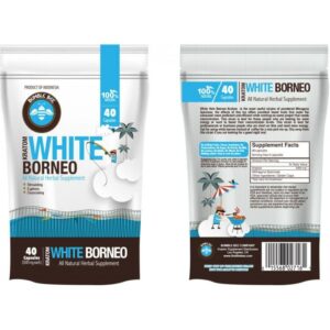 Bumble Bee White Borneo Kratom Capsules