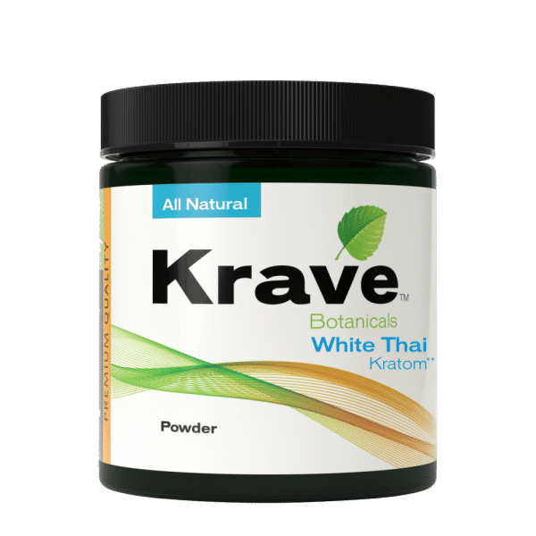 Krave Kratom Powder - White Thai