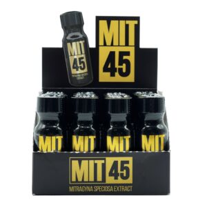MIT 45 Extract Kratom Shot - display box 12ml 12 bottles