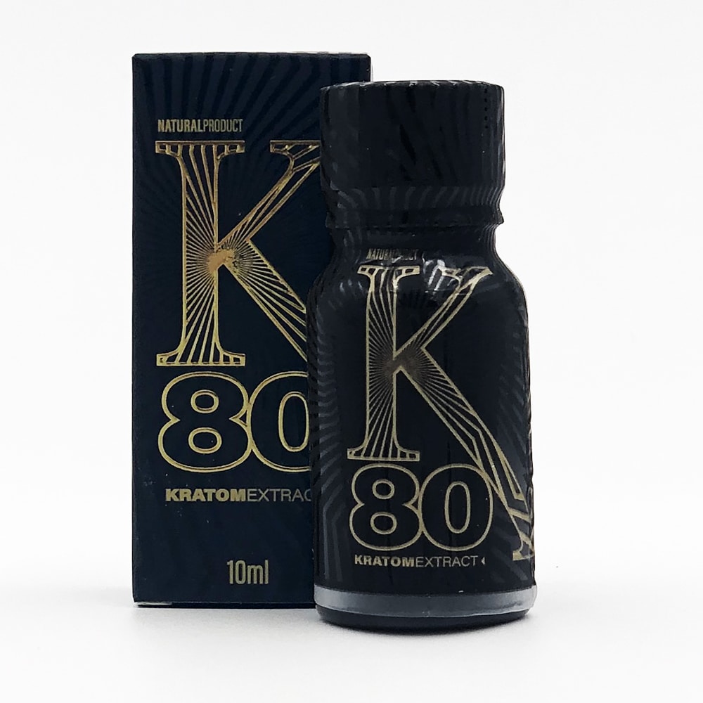 K-80 10ml Kratom Liquid Extract – GMP Qualified