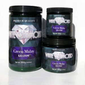 White Diamond Green Malay Fine Powder Kratom