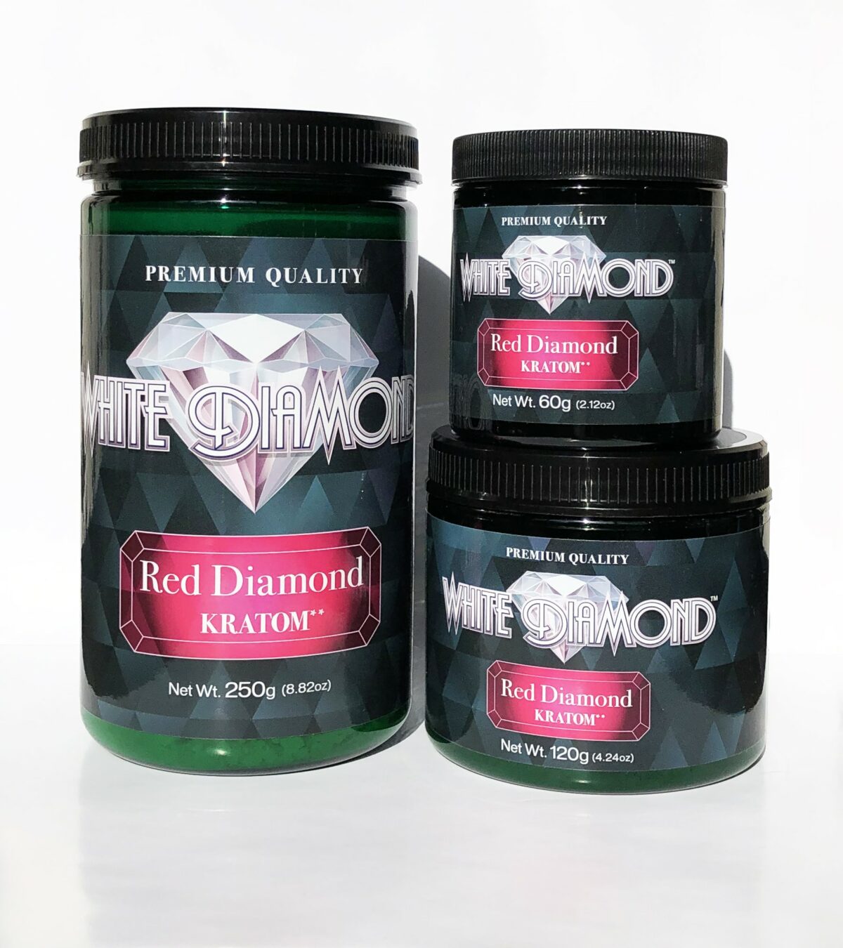 White Diamond Red Diamond Kratom Powder