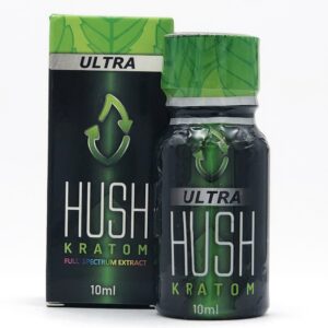HUSH ULTRA Full Spectrum Extract Kratom Liquid Shot - 10ml