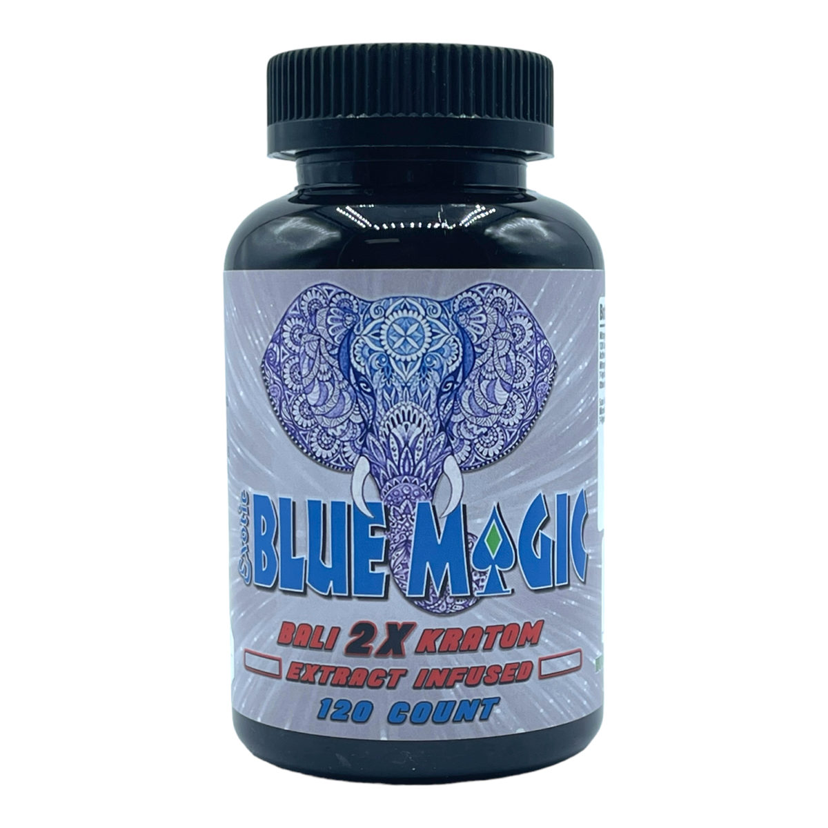 Blue Magic Bali 2X Kratom Capsule – 120 count