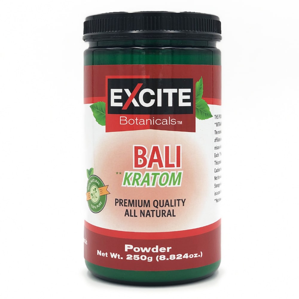 Excite Bali Kratom Powder – 250g