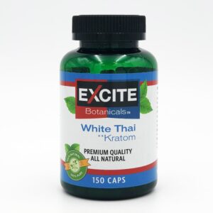 excite kratom white thai capsules