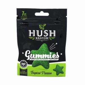 HUSH Kratom Extract Gummies - 7 count