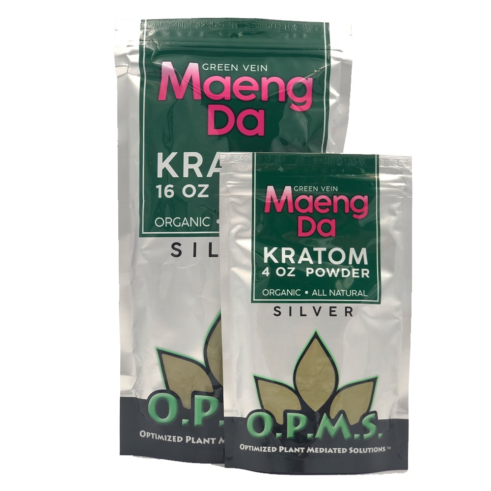 OPMS Silver Maeng Da Kratom Powder