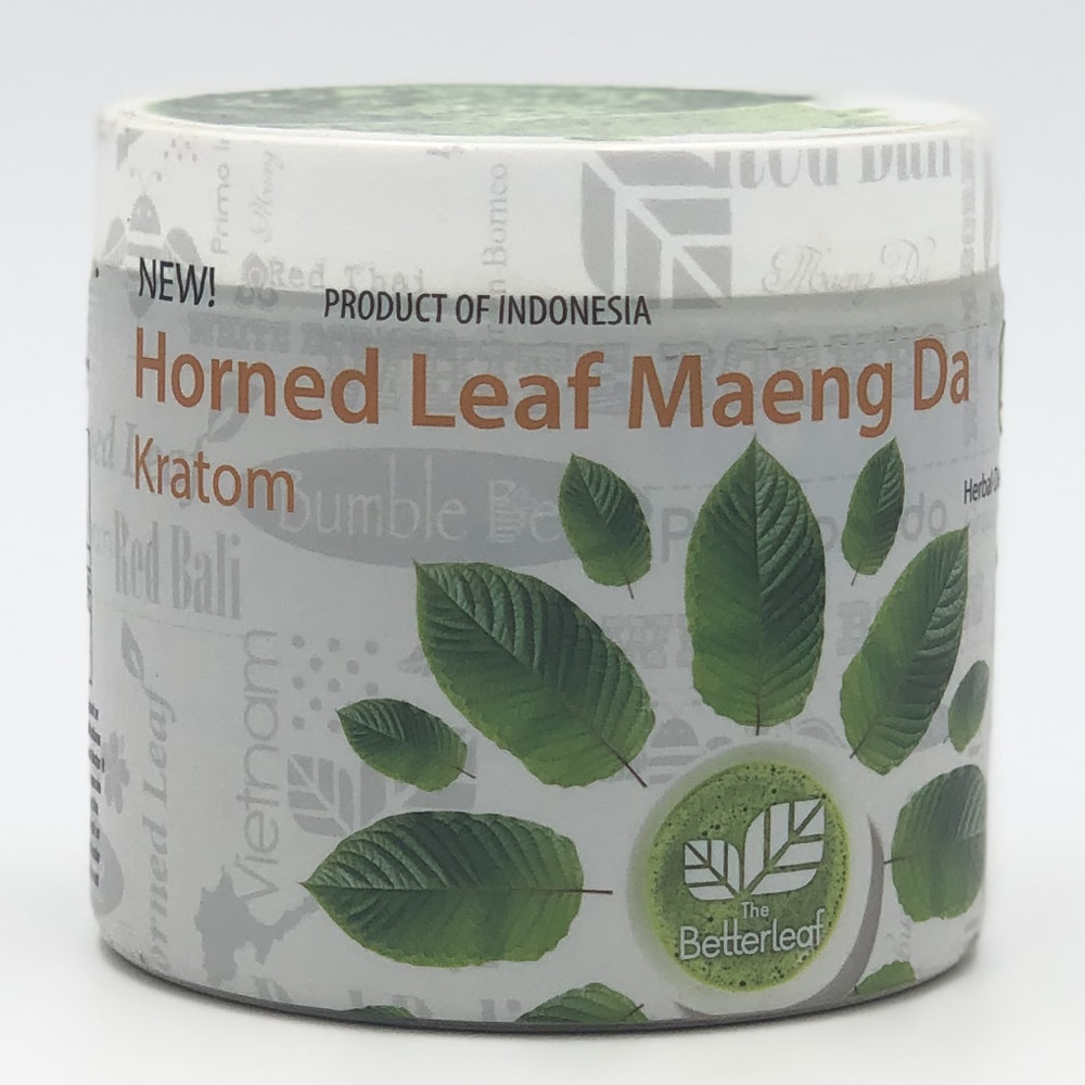 The Better Leaf Horned Maeng Da Kratom Powder – 125 gram