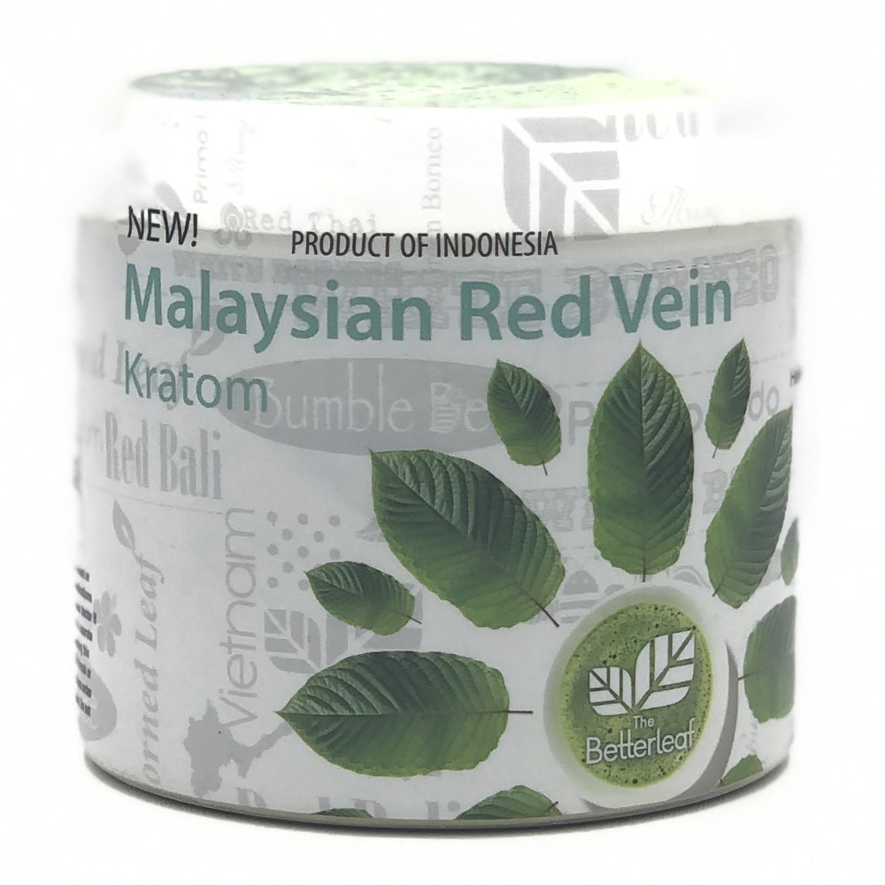 The Better Leaf Malaysian Red Vein Kratom Powder – 125 gram