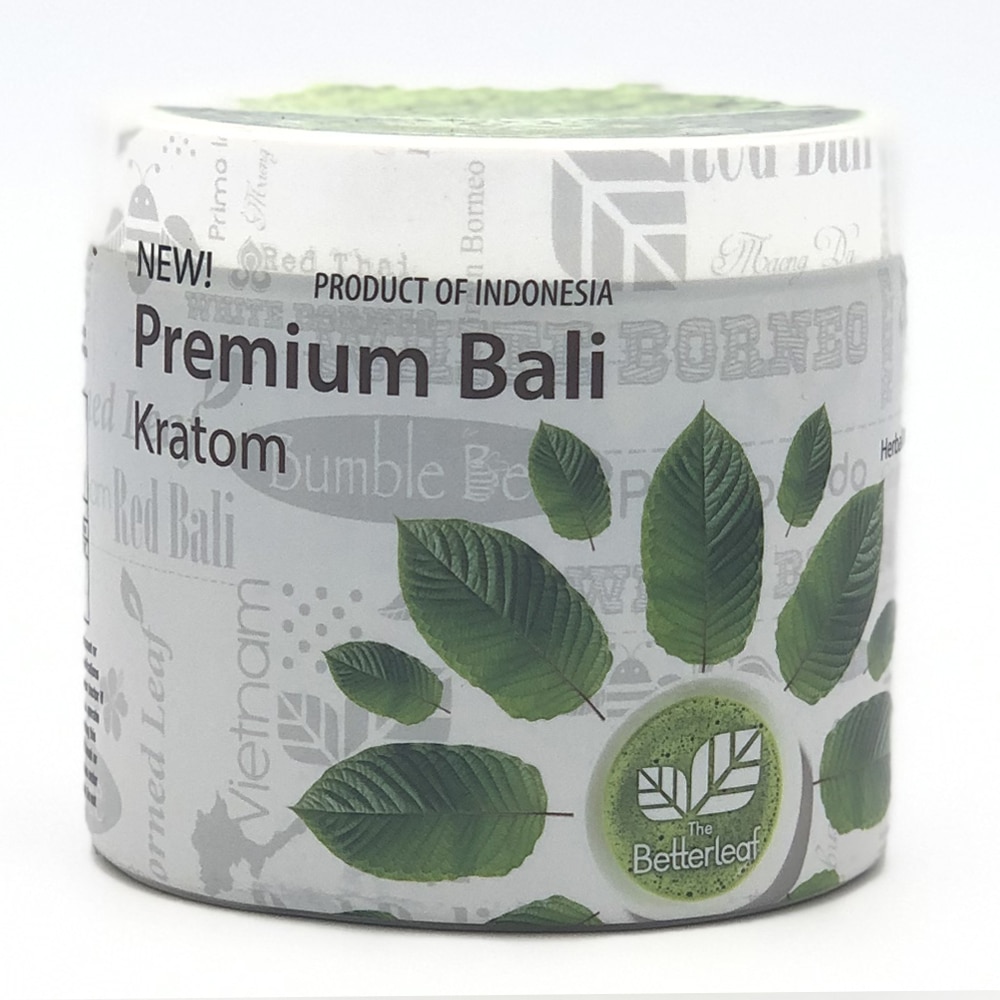 The Better Leaf Premium Bali Kratom Powder – 125g