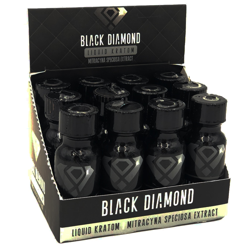 Black Diamond Kratom Extract Liquid Shot – 12ml