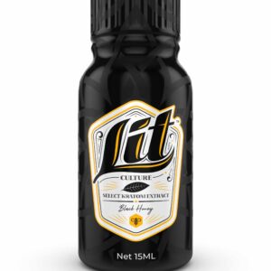Lit Culture Black Honey Kratom Liquid Shot - 15ml