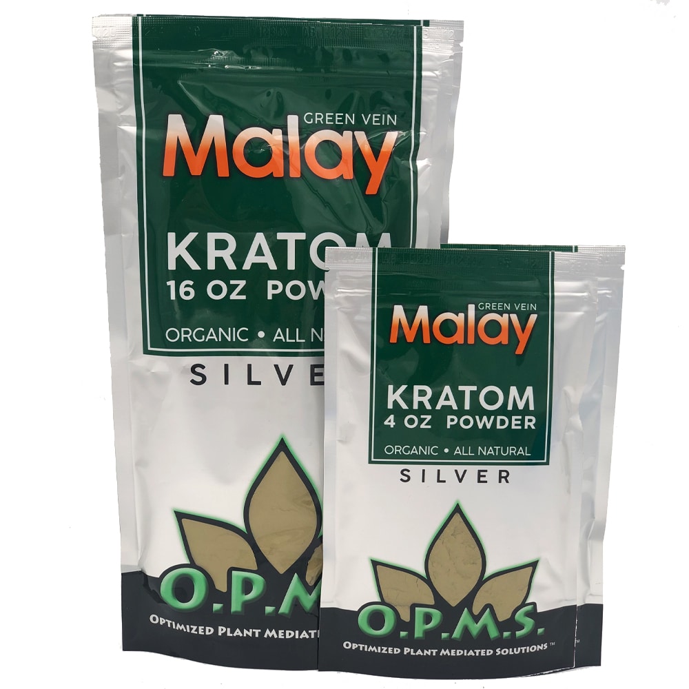OPMS Silver Malay Kratom Powder