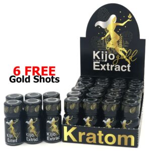 Kijo Kratom Gold Extract Liquid Shot Combo Deal
