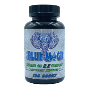 Blue Magic Maeng Da 2X Kratom Capsule - 120 count