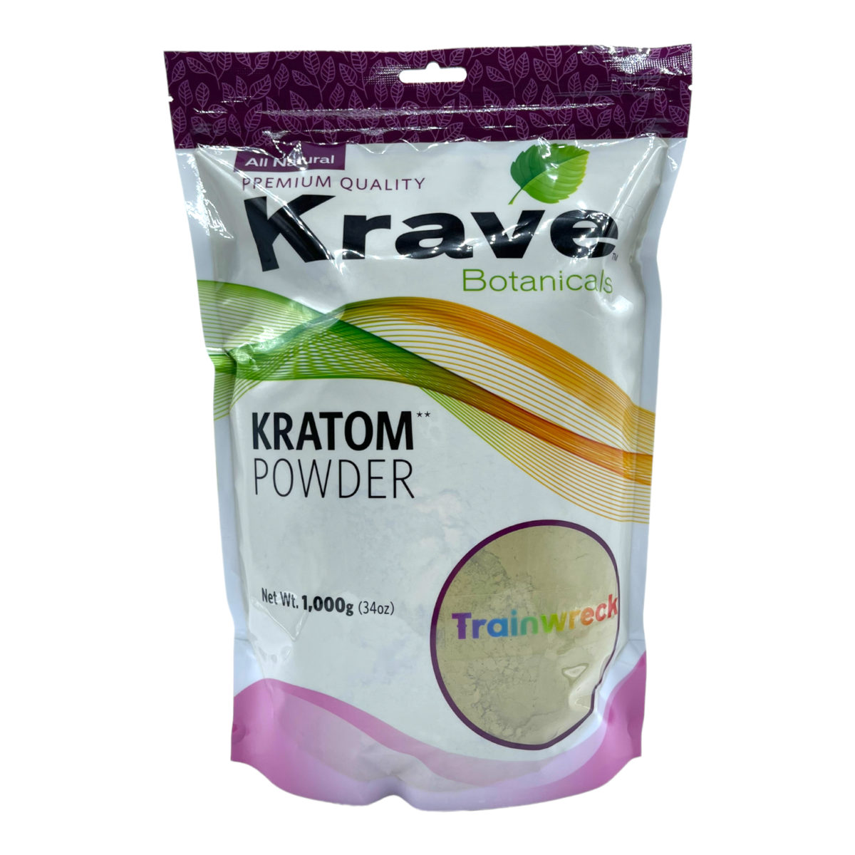 Krave Botanicals Trainwreck Kratom Powder