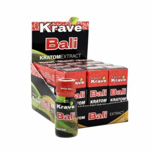 Krave Bali Kratom Extract Liquid Shot 10mL