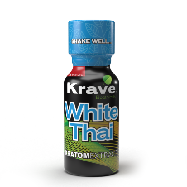 Krave White Thai Kratom Extract Shot – 10ml