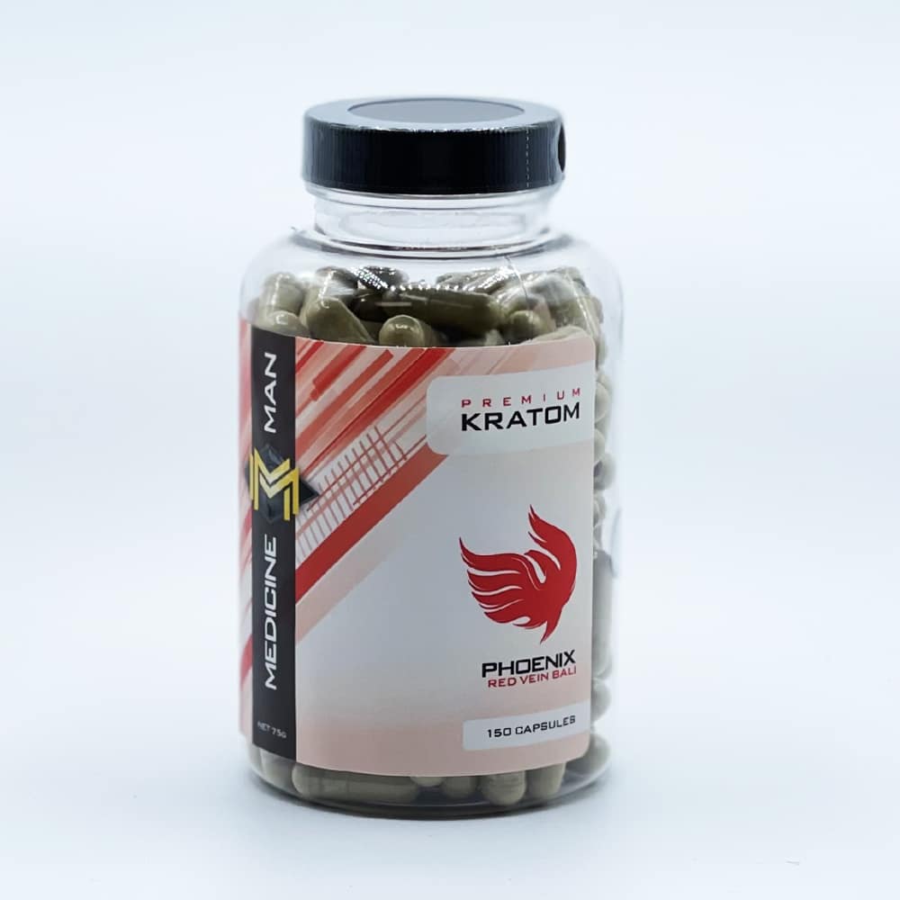 Medicine Man BALI Kratom Capsules – 150 ct