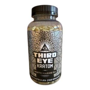 Third Eye White Maeng Da Kratom Capsules