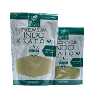 Whole Herbs Green Vein/Premium INDO Kratom Powder