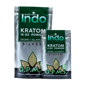 OPMS Silver Indo Kratom Powder