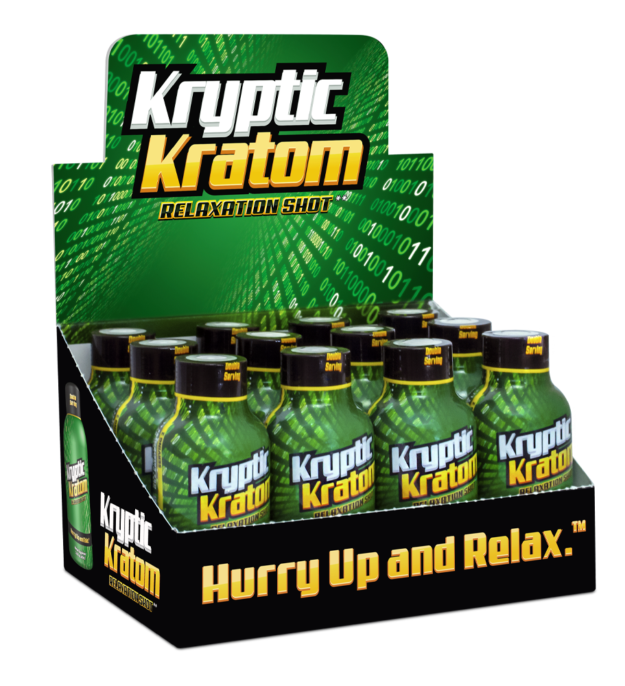 Kryptic Relaxation Kratom Shot – 2oz