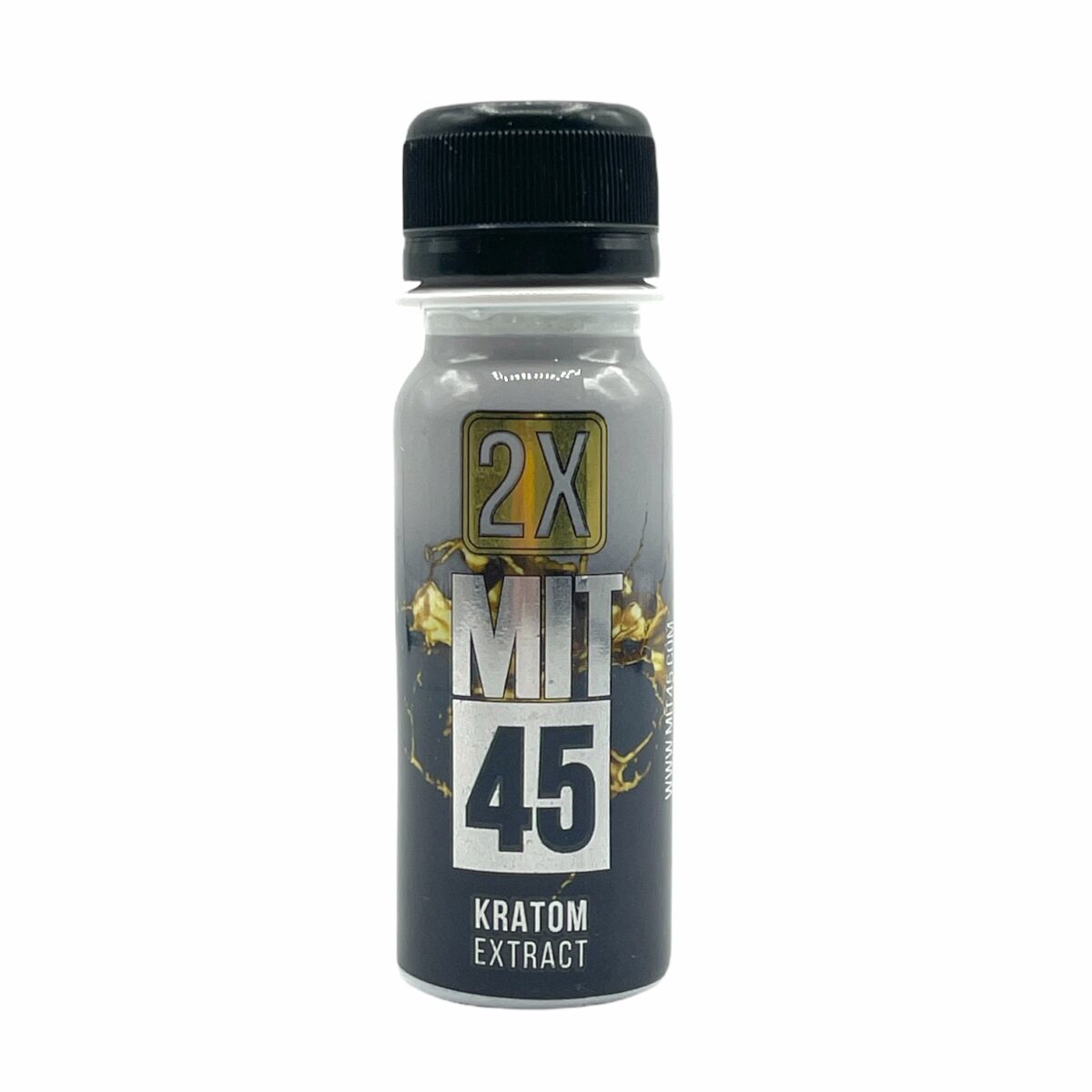 MIT 45 Silver 2X Liquid Kratom Shot – display box