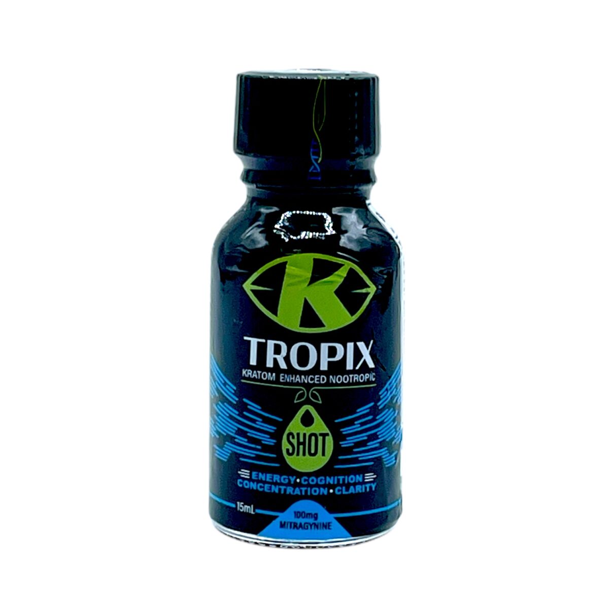 HUSH K TROPIX Kratom Extract Liquid Shot – 15ml