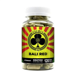 Club 13 Red Bali Kratom Capsules