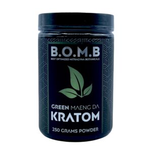 BOMB Green Maeng Da Kratom Powder