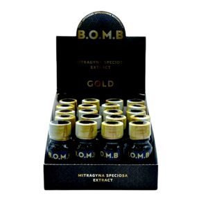 BOMB Gold Kratom Extract Shot 150mg 10mL