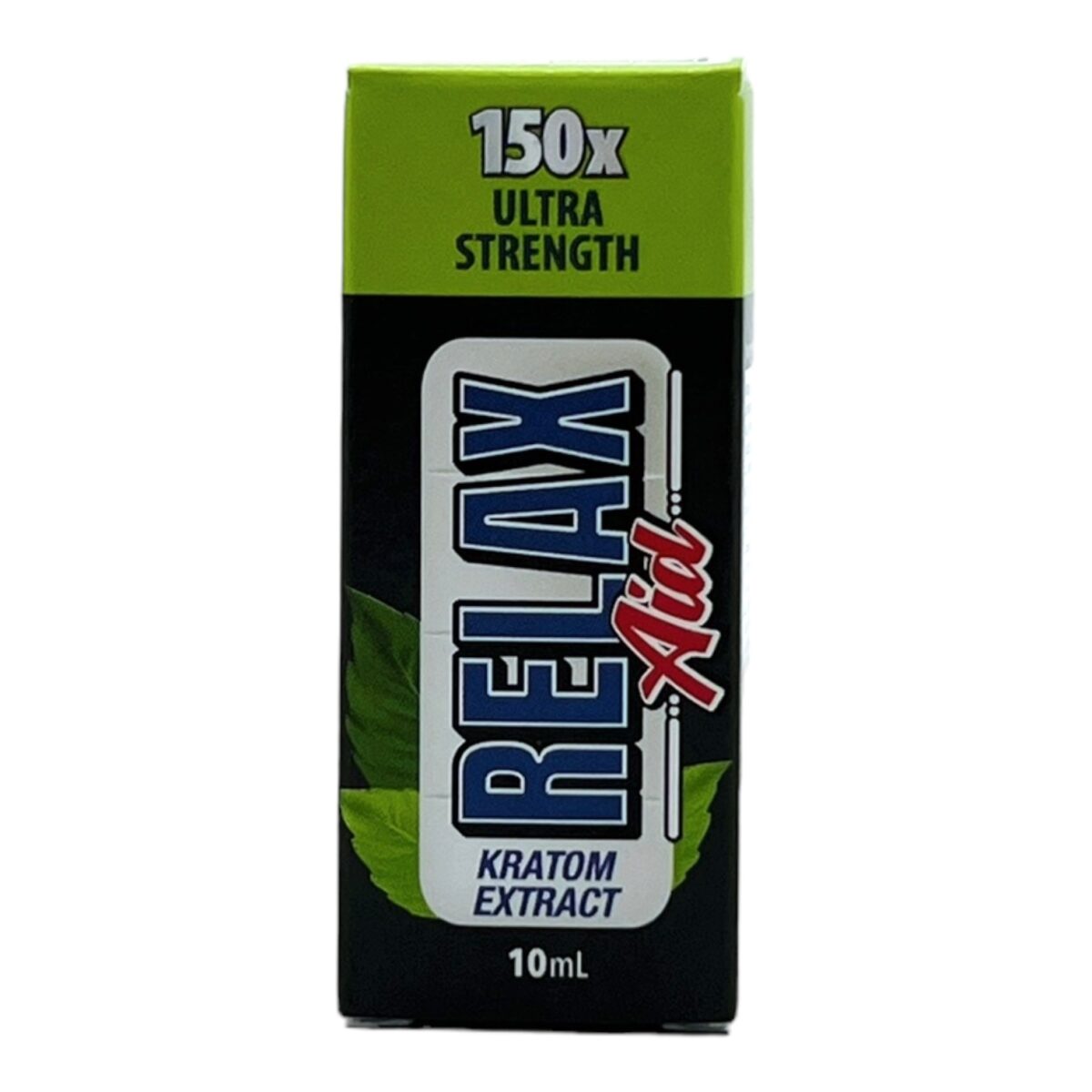 Relax Aid Ultra Strength 150X Kratom Extract Shot 10mL