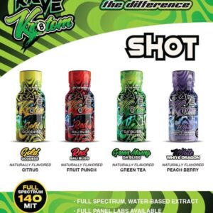 Rave Gold Goddess Kratom Shot 270mg 15mL