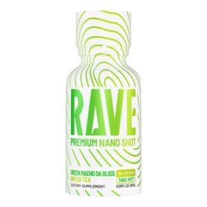 Rave Green Maeng Da Bliss Kratom Shot 140mg 15mL