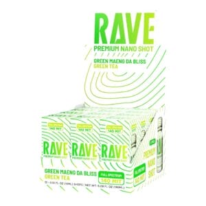 Rave Green Maeng Da Bliss Kratom Shot 140mg 15mL