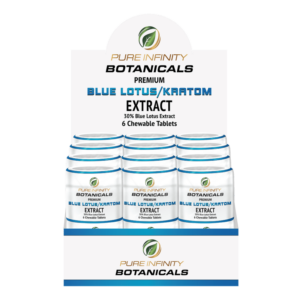 Pure Infinity Blue Lotus Kratom Tablets 6ct