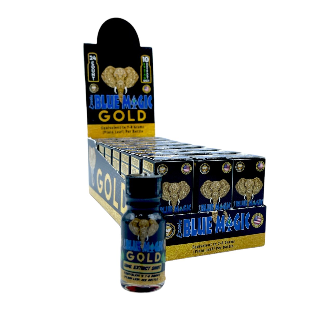 Blue Magic Gold Kratom Extract Shot – 10ml