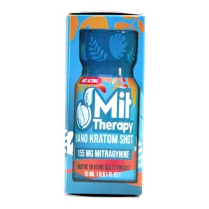 MIT Therapy NANO Spearmint Kratom Shot 155mg 15mL