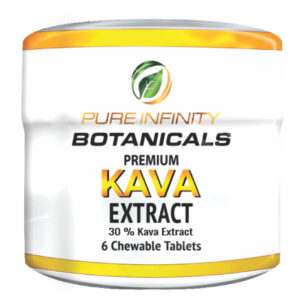 Pure Infinity Kava Kratom Extract Tablets - 6 count
