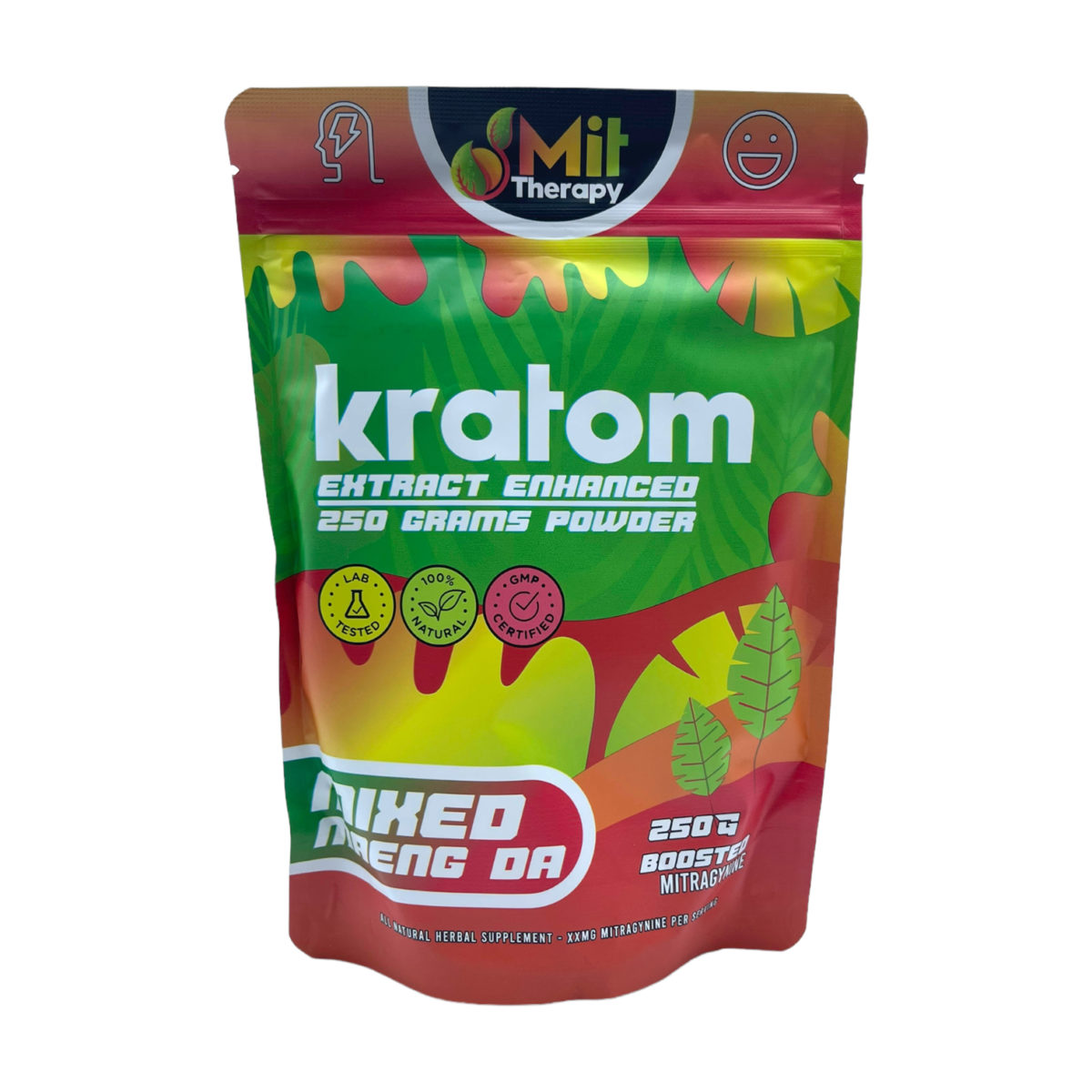 MIT Therapy Mixed Maeng Da Extract Enhanced Kratom Powder