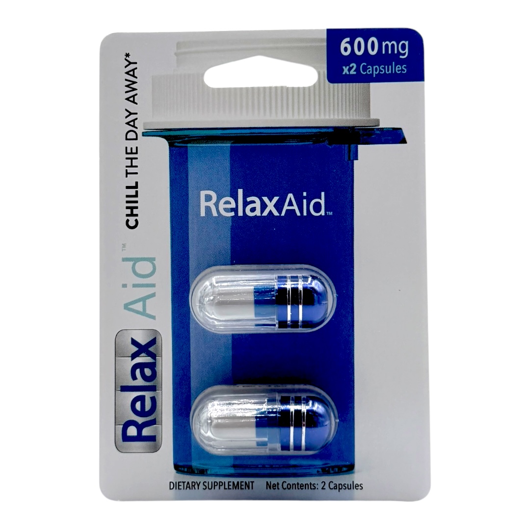 Relax Aid Proprietary Blend Capsule 600mg 2ct