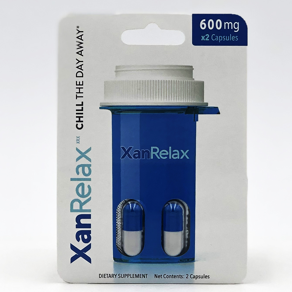 XanRelax Proprietary Blend Capsule – 600mg, 2 count