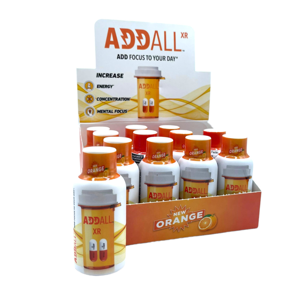 Addall XR Proprietary Blend Liquid Shot  – 750mg, 2fl oz